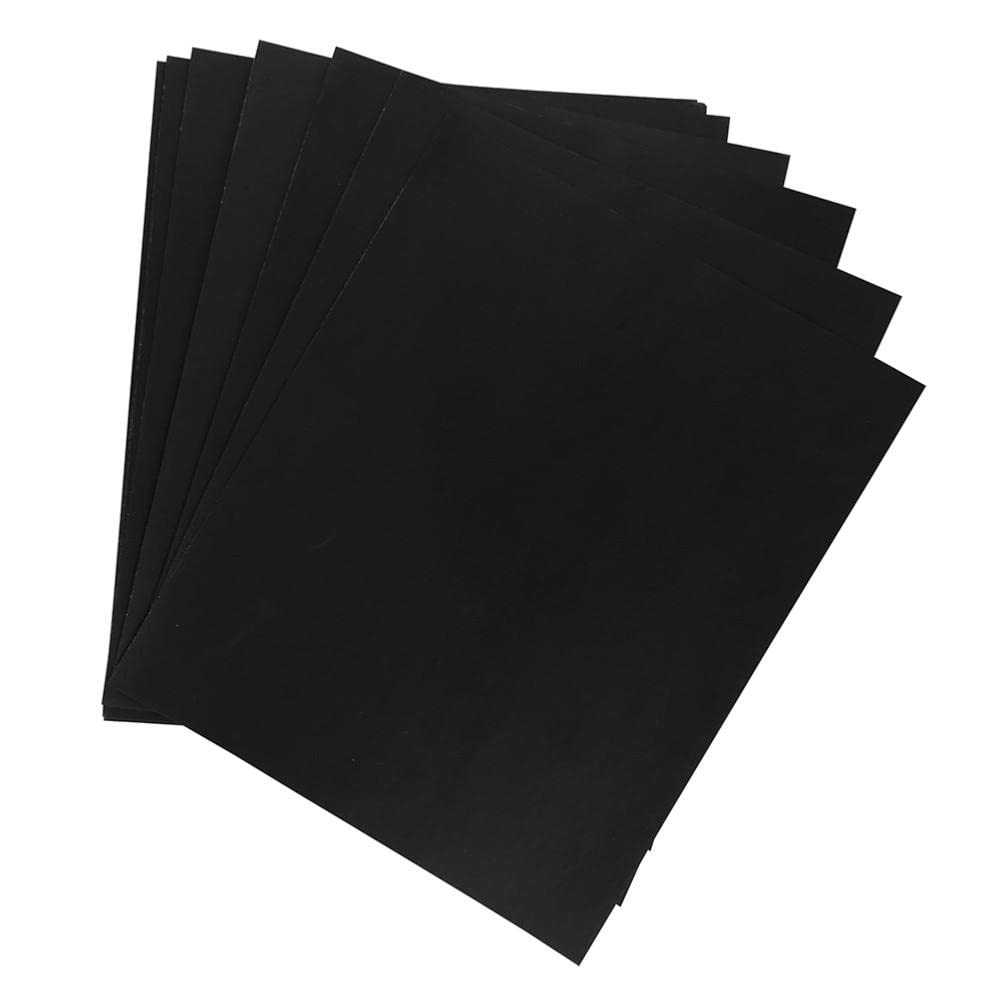 10 Feuilles de Papier Abrasif à l'Eau Waterproof Ponçage Humide & Sec - Grain 180 - Carbure de Silicium - 280 x 230 mm