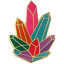 Pinsanity Crystal Cluster Enamel Lapel Pin