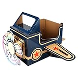 Tête d'avion rotative : le costume d'avion est doté d'une caractéristique unique qui comprend une tête d'avion rotative..Cette conception permet aux enfants non seulement de se faire passer pour des pilotes, mais également de diriger plus activement leur avion imaginaire pendant la récréation.