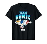 Sonic The Hedgehog Team Sonic Main Trio Epic Group Shot T-Shirt
