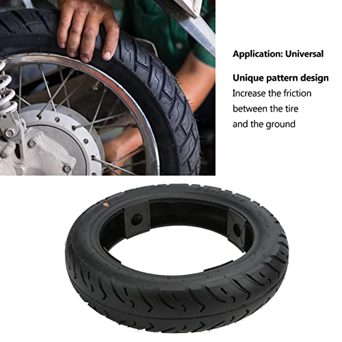90/90-12 Motorcycle Tires, Ageresistant Rubber Tubeless Motorcycle Tire Comfortable Ride For #TOP3