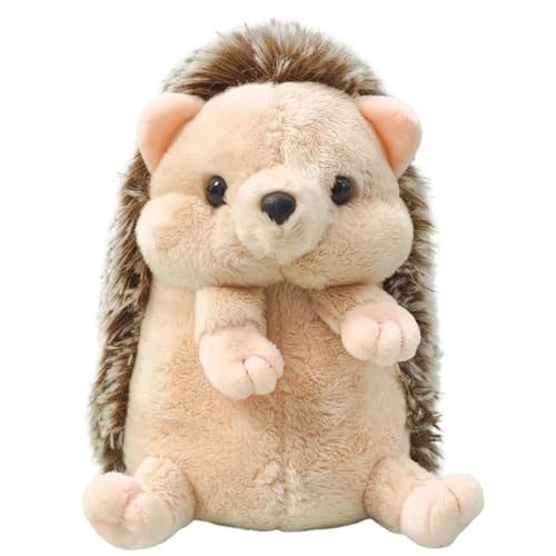 champracer Kuscheltier Igel Plüschigel Kuschel Igel Plüschtier Igel Stofftier lustige Geschenk für Kinder Mädchen Jungen (17cm)