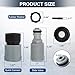 Trdzi Outboard Motor Quick Connect Flush Kit for Mercury, Mariner, Yamaha and Suzuki Outboard Engines - Marine Flush Adapter Outboard