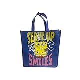Legacy Licensing Partners SpongeBob SquarePants Collectable Large Reusable Tote Bag