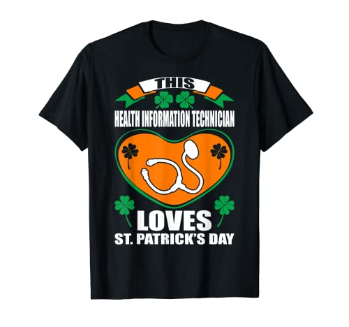 Gesundheitshinweise: Techniker liebt St. Patrick Day Irish T-Shirt