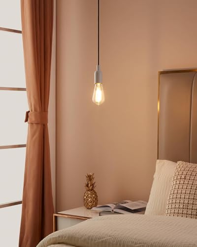 Eglo Connect.z Smart Home E27 LED Filament Light Bulb, ST64, ZigBee, app and Voice Control, dimmable, Warm White, 806 Lumen - Image 3