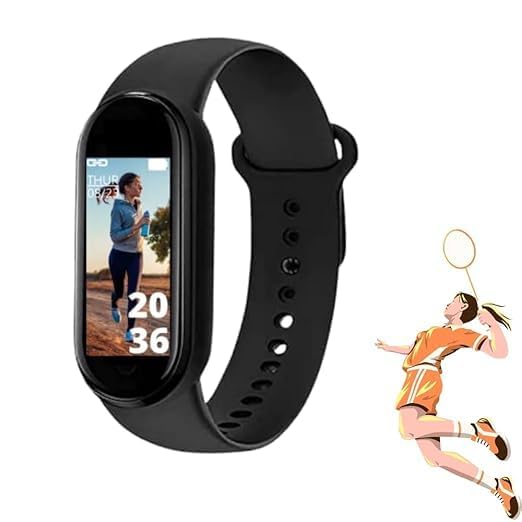 Drumstone 𝐄𝐯𝐞𝐫𝐲𝐝𝐚𝐲 𝐄𝐬𝐬𝐞𝐧𝐭𝐢𝐚𝐥𝐬, 𝟏𝟓 𝐘𝐞𝐚𝐫 𝐖𝐚𝐫𝐫𝐚𝐧𝐭𝐲, M7 Smart Activity Tracker, Bluetooth Fitness Band, Heart Rate Monitor, Sleep Tracker, Calorie Counter Smart Bracelet-picture-33