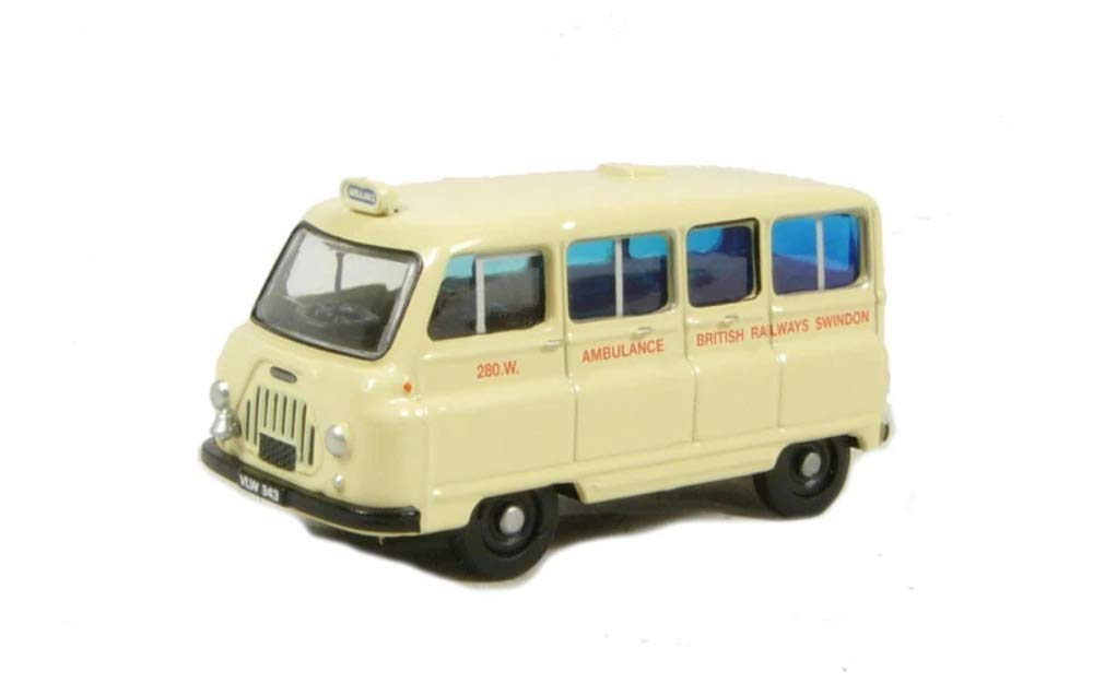Oxford Diecast 1:76 British Railways Morris J2 Ambulance Collectable model 76JM019