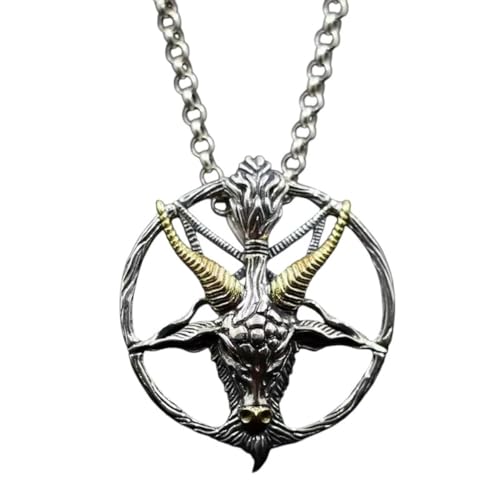 Collier loup unisexe en acier durable contre l'oxydation bijou fangs hypoallergénique