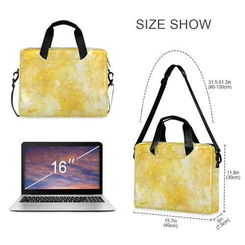 Maletín para laptop Crossbody 15.6 pulgadas color tie-dye miniatura 5