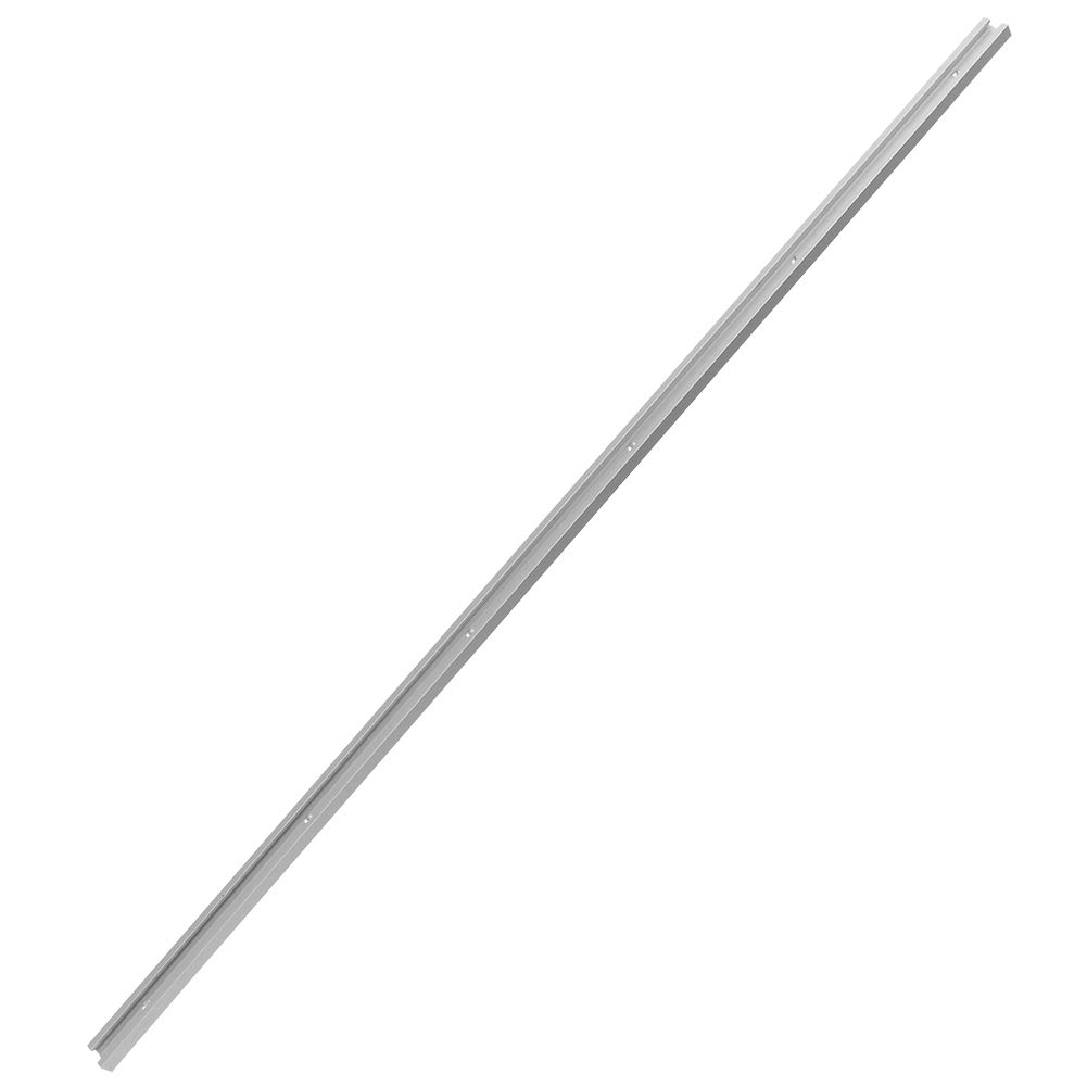 Binario obliquo con scanalatura a T in lega di alluminio per maschere e dispositivi per la lavorazione del legno - Lastra scorrevole in alluminio anodizzato estruso da 600 mm per (Scanalatura a T da