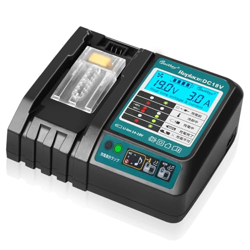 Waitley �݊��}�L�^�[�d�� 18V �}�L�^18V�o�b�e���[ �ɑΉ� ��p�t�@���t�� �t���p�l���t�� �[�d�J�n/���������f�B�t DC18RC | �}�L�^�݊��[�d�� BL1460 BL1430 BL1860 1830�ȂǏ[�d�\ pse�F�؍ς݁y�o�b�e��