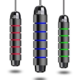 Ytnqd Ytnqd Jump Rope ，Angle-Free Ball Bearing Fast Rope Skipping Adjustable Memory Foam Anti Skid Handle Skipping Rope New Fitness Speed Rope for Men and Women Suitable for Aerobic Exercise