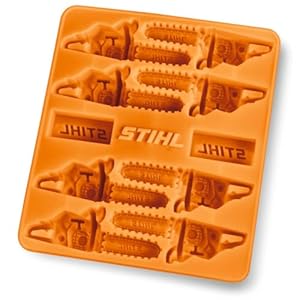 STIHL Eiswürfelform Motorsäge Orange