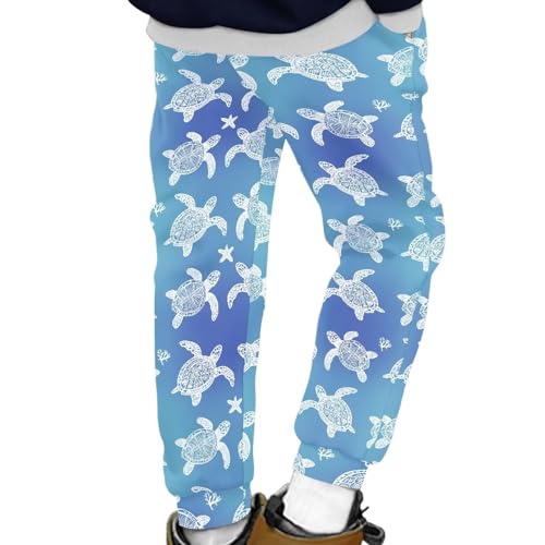 Casual Sweatpants for 6-15Y Boys Elastic Waist Sports Pants with Pockets Girls Fitness Leggings Jogger Pants4