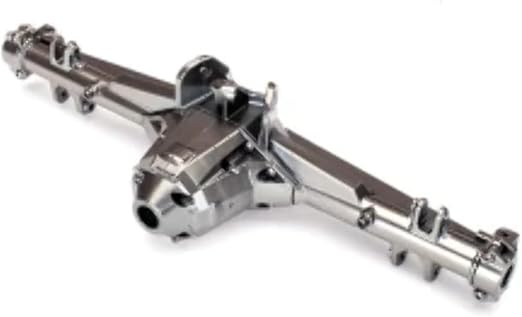 Traxxas Axle housing, Rear/Differential Carrier (Satin Black Chrome-Plated) (Internal Components Sold Separately)