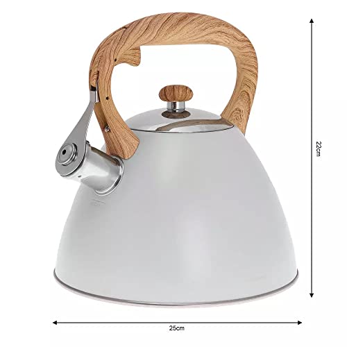 Wasserkessel Klausberg 3L mit Pfeife KB-7264 Flötenkessel