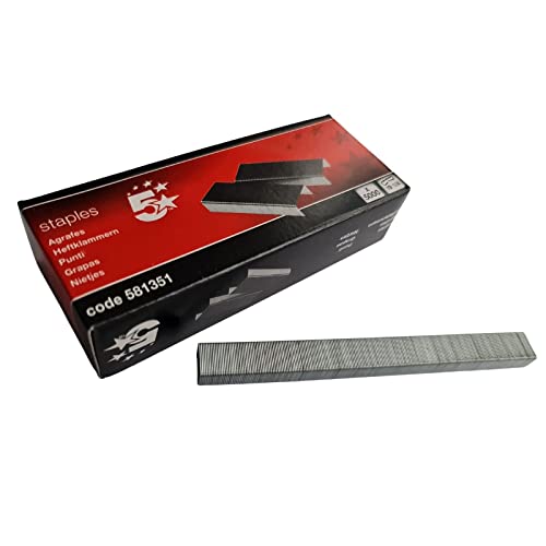 5 ETOILES boite de 5000 agrafes n°SP 19 1/4 Cover