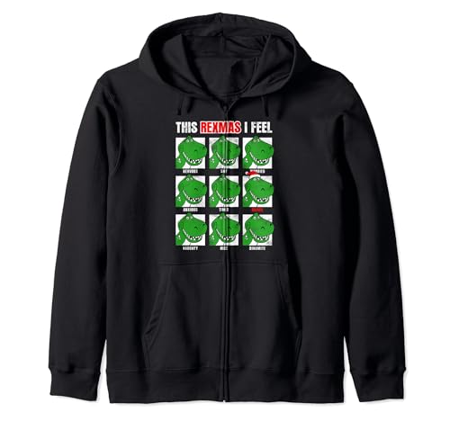 Rexmas Toy Story Sweat à Capuche Zippé Disney Pixar pour Noël