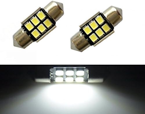 T10 LED Bulbs, YANF 921 912 194 168 LED Bulbs 12-24V White 20SMD 2835 LED Replacement for Plate Camper Boat Trunk Trailer Ceiling Dome Interior Light Bulbs (Xenon White)