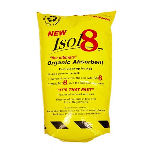 Isol8 Organic Absorbent Made Entirely From Coconut Husks. Organic,100