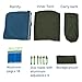 GEERTOP Ultralight 1 Man Tent 3 Season 1 Person Backpacking Tent for Camping Hiking Mountaineering - Easy to Set Up Trekking Pole Tent - Not Include Tent Poles Blue