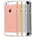 iPhone SE / 5s / 5 Highendberry TPU Clear Soft Case with Anti-dust Plug Cover and Strap Holes