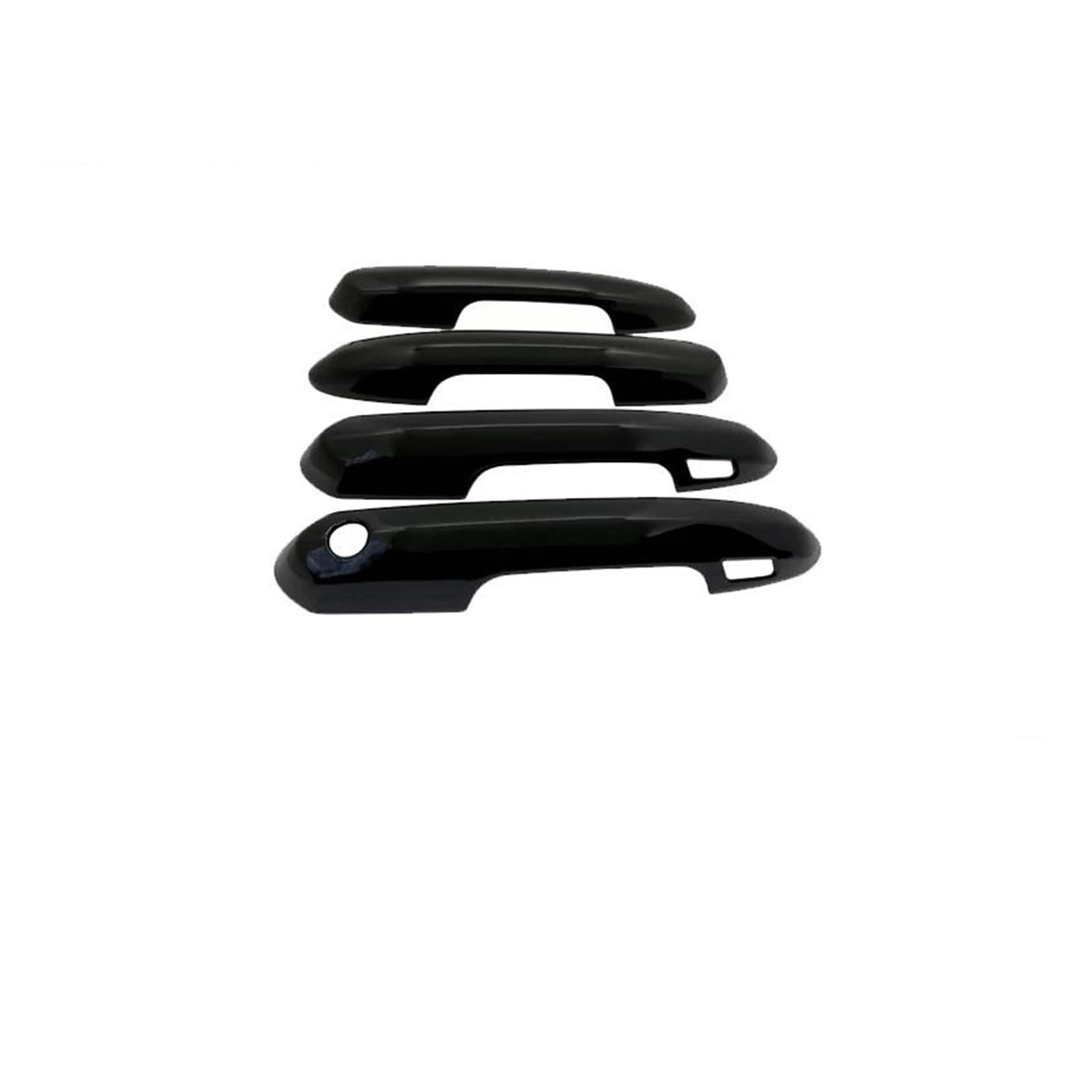 Garniture poignée porte Toyota Highlander XU70 : protection noire anti-rayures