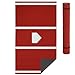 Hoguyexila 12 x 6 ft Baseball Hitting Mat, Softball Batting Mat with Home Plate & Antislip Rubber Backing, Anti Fade Portable Batters Box Turf Mats for Indoor Outdoor Training Batting Stance Practice
