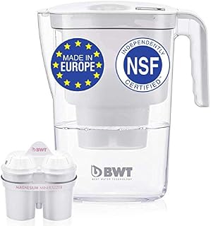 New Upgraded BWT Vida Water Filter Pitcher (1 Bonus 60 Day Filter Included)
