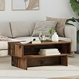 Design elegante per la tua casa: con la sua forma rettangolare sottile e il design minimalista, questo tavolino è un tocco elegante per qualsiasi soggiorno. Crea un'atmosfera accogliente ed è l'aggiunta perfetta alla tua collezione di mobili da soggiorno.