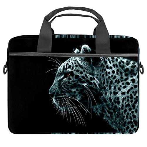 Sacoche leopard pour ordinateur portable 13 14.5 pouces legere et antichoc