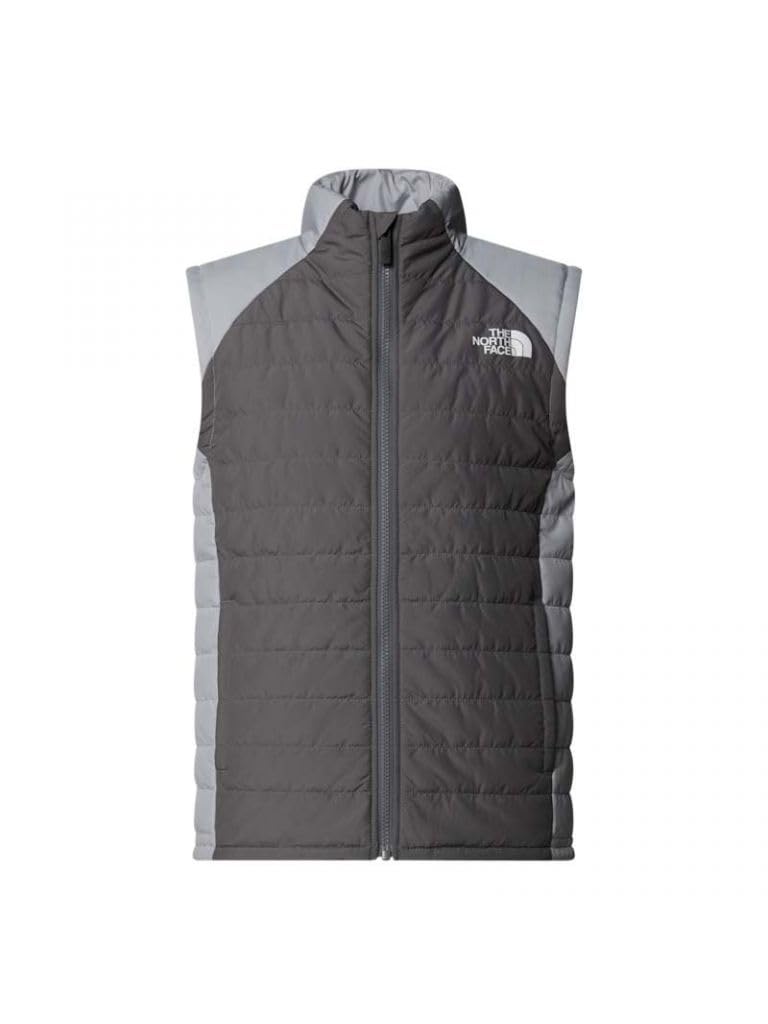 The North Face Boys Grey 'S Never Stop Gilet In - Size: 14 Years/15 Years/16 Years Kids
