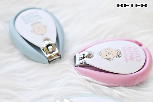 Beter, Baby Minicure Manicure and Pedicure Set, Nail Clippers and File for Newborns and Toddlers Baby Hygiene Kit - Image 3