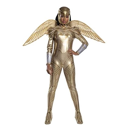 Rubie's 701009 Dc Comics 84 Gold Armored Wonder Woman Disfraz para adulto, talla M
