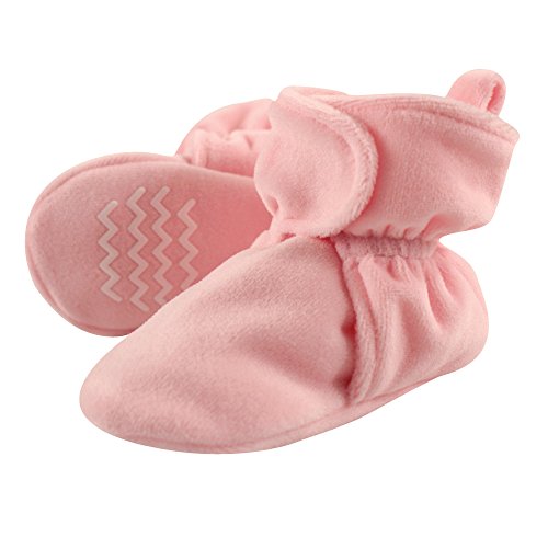 Image of Hudson Baby Baby Girls' Cozy Velour Booties