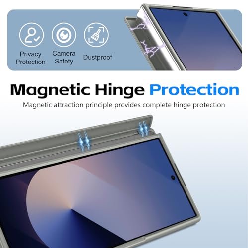 Coque Samsung Galaxy Z Fold5 protégeant l'écran avant et le stylet S Pen