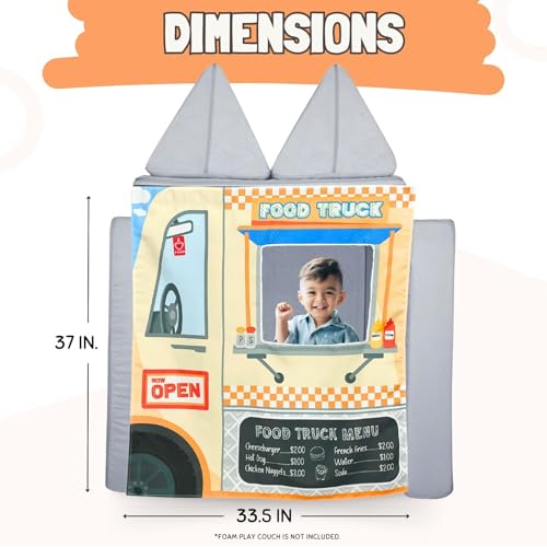 Image of Couch Swag Play Panel for Childrens Foam Sofa Kids Couch