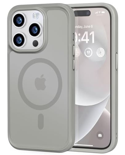 Image of MOCCA Magnetic Shockproof for iPhone 14 Pro Case,Titanium Gray