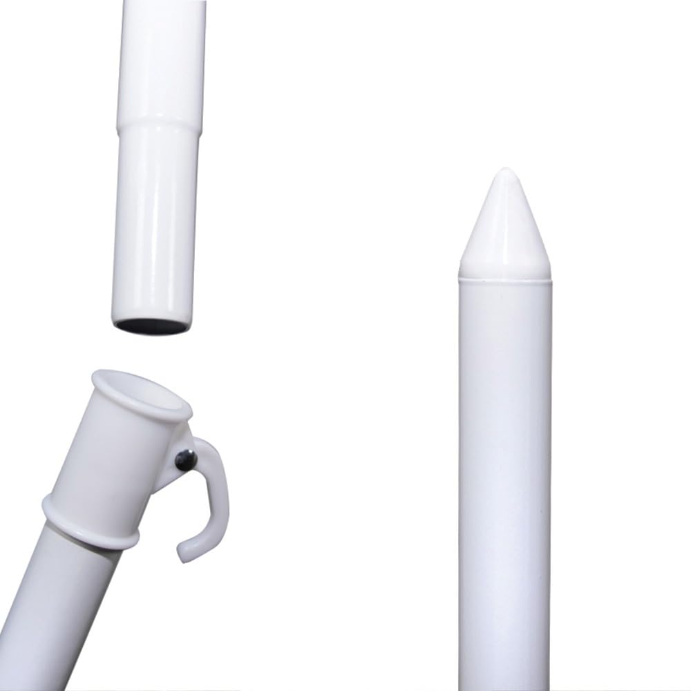 VIRSUS Ombrellone da Spiaggia 950, Diametro 180 cm, Tessuto Poliestere 440 gr, Asta in metallo da 32 mm, 8 Stecche, Snodo Regolabile, Ombrello da Mare con Sacca Tracolla