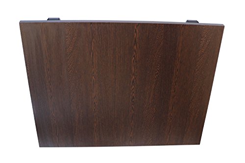 Image of Captiver Mediumelara Engineered Wood Wall Mounted Foldable Study Tables Invisible Shelf (Wenge 80X53 CM) Office Students Kids Homework Homes Cabinet Stylish Workstation Wardrobe