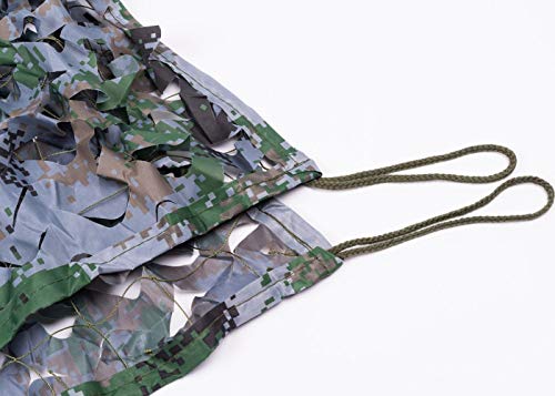 LGLFDJ Tarnnetz Sonnenschutz, Camouflage Net Indoor CS Outdoor Dekoration Dschungeltarnung Net Schatten Net Sonnencreme… – Bild 7