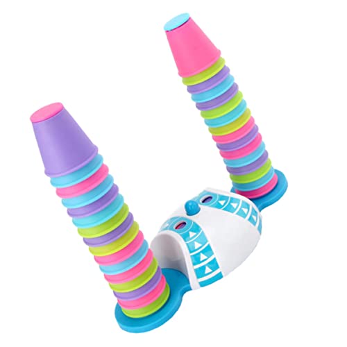 TOYANDONA 1 Conjunto Copos Empilháveis ​​divertidos Para Crianças Competidor De Stacks Copos De Empi