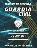 Temario de acceso a Guardia Civil (volumen 1): Impreso en color