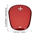 TOMALL Stainless Steel Car Gear Shift Knob Cover Compatible with Chevy Equinox 2018-2020 Shift Panel Trim Gear Lever Cover Trim for Car Interior Center Console Accessories (Red)