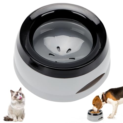 Yooyan Wassernapf Für Hunde Spritzsicherer 750ml, Auto Napf Praktischer Reisenapf für Hunde,Anti-Schwapp Fressnapf Hund Unterwegs, Haustier rutschfest Auto Reise Trinknapf, Plastik Abnehmbar Tragbar