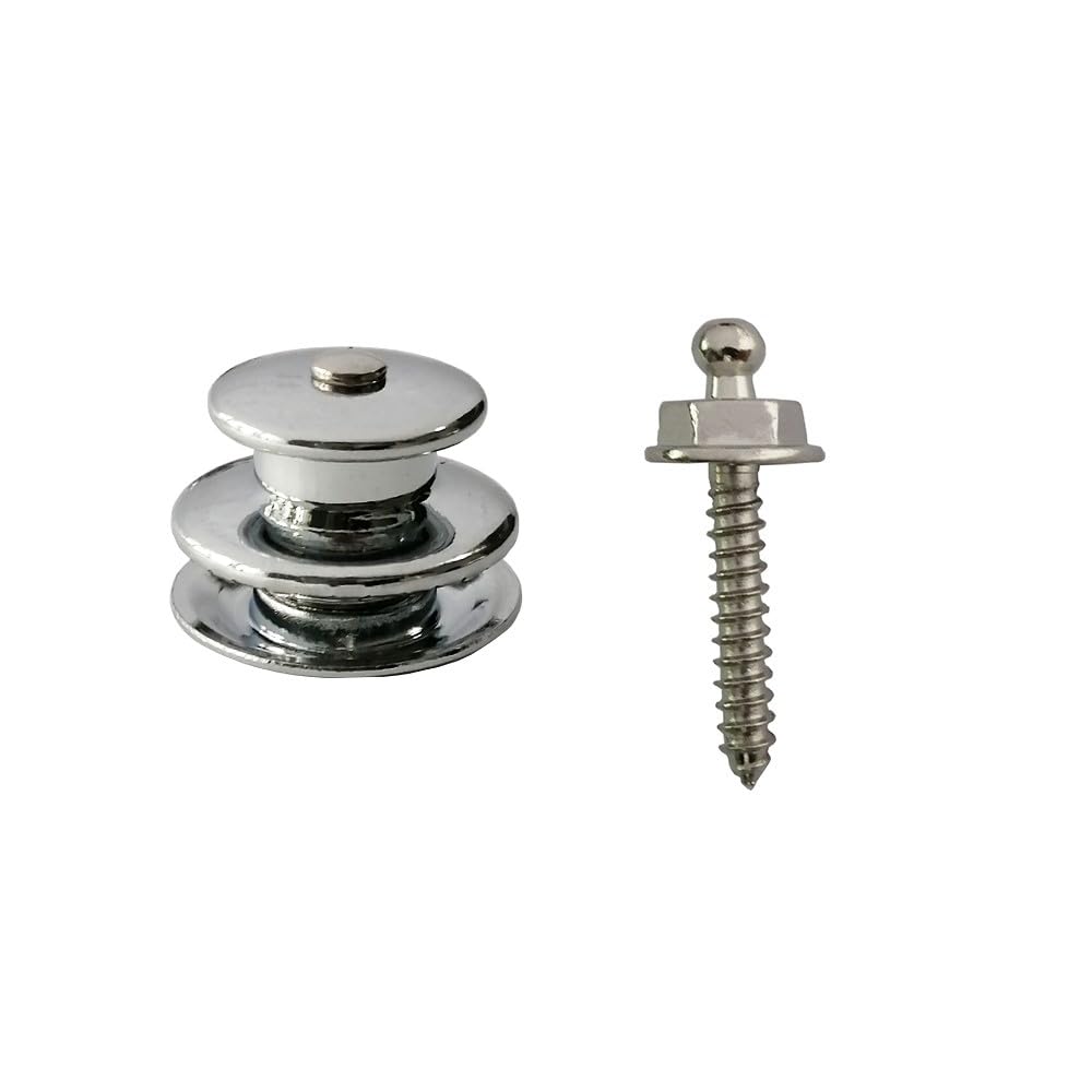 UP100® 5 Sets Stainless Steel Quick Release Boat Canvas Snaps Fastener Upper Part/Lower Part for RV Canvas Canopies Yacht Boat Cover (Screw M4 x 16mm)