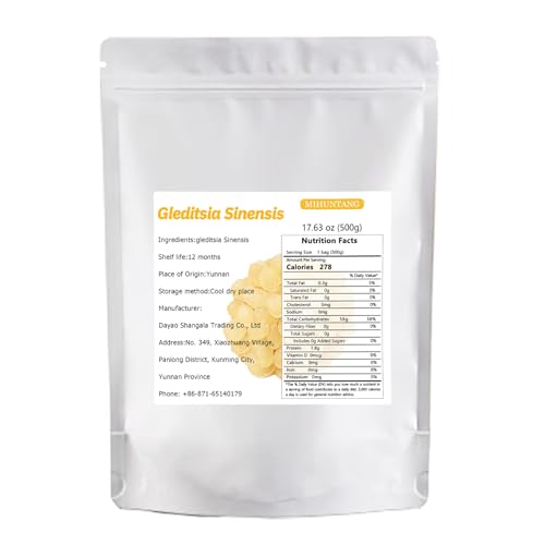 Gleditsia Sinensis 17.63oz (Snow Lotus Seed) Good With Peach Gum Sugar-Free Two-Sided Gleditsia Sinensis Saponin Honeylocust - Image 8