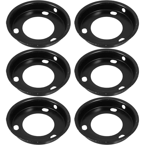 Angoily Protector para Desbrozadora Negro Cubierta Protectora del Motor para Cortacésped 6 Piezas Accesorio Antipolvo Resistente para Uso Jardinería y Mantenimiento de Césped