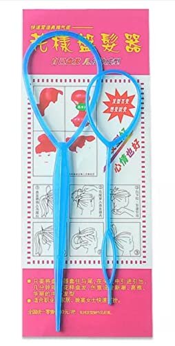 Set di 2 accessori per capelli Twister - Dutt o